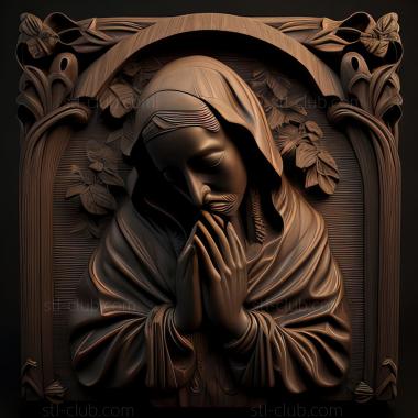 3D model Prayer (STL)